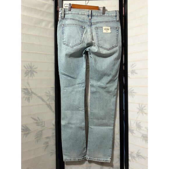 Outerknown Mens Jeans 29x30 NWT Cove Slim Light Wash Organic Denim Sustainable - Picture 2 of 13